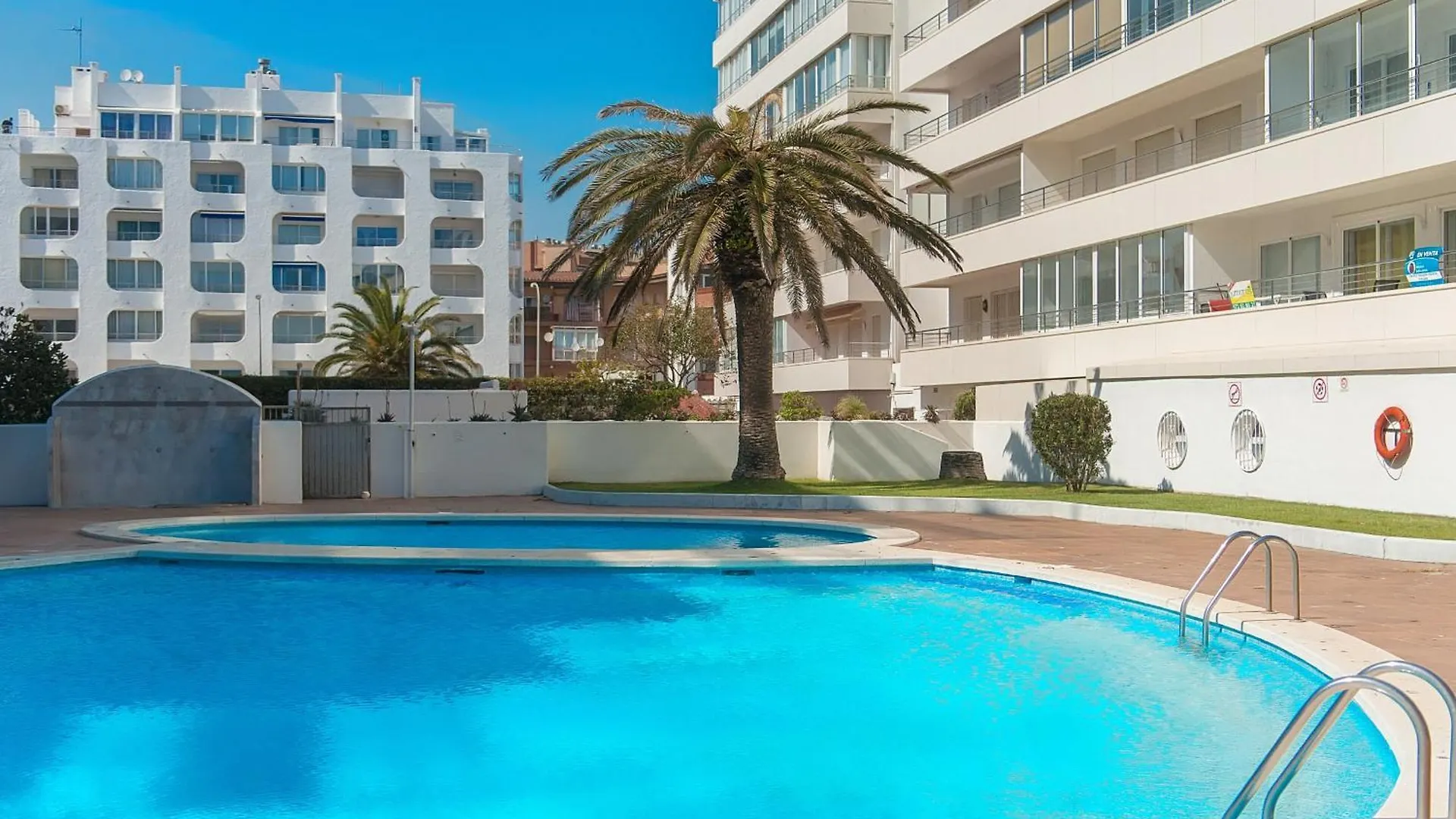 Апартаменты Welcs Apartamento 255 Emp Con Terraza Con Vista Росас