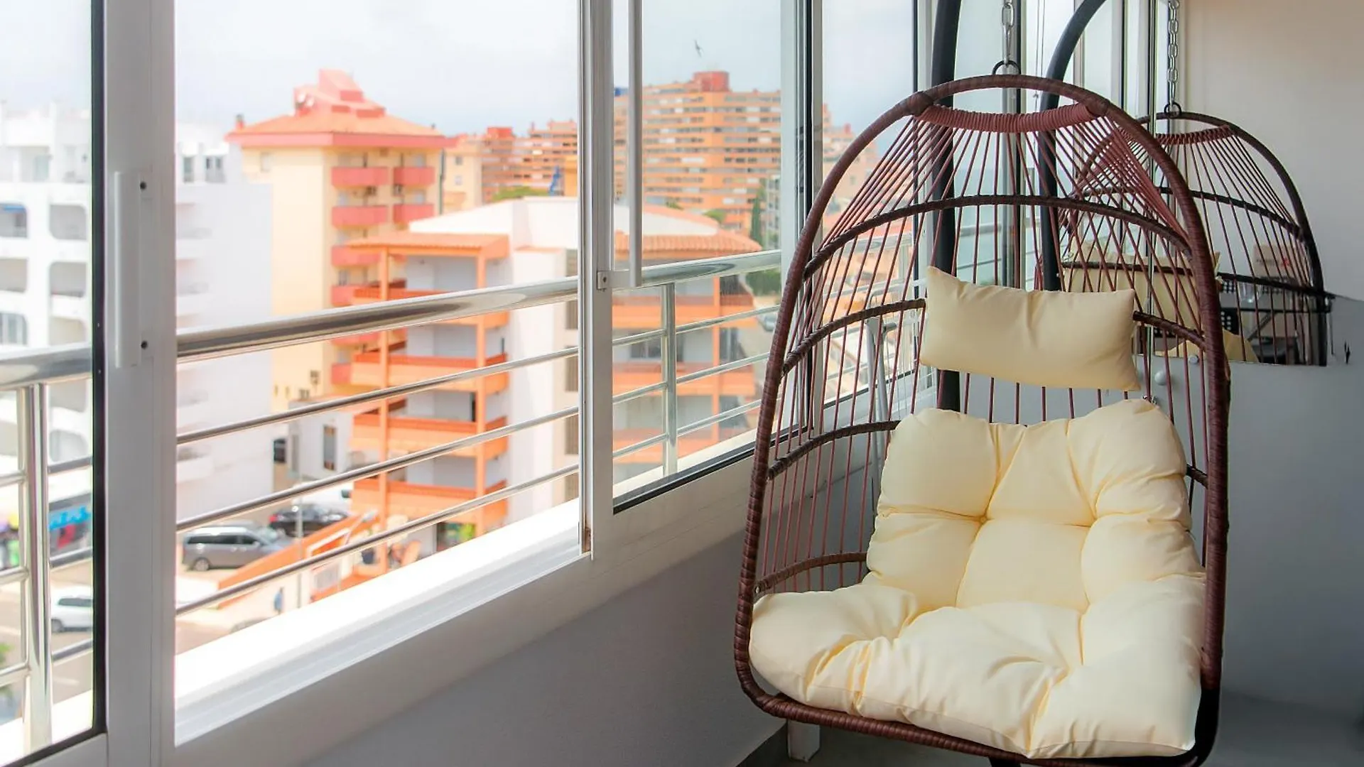 Апартаменты Welcs Apartamento 255 Emp Con Terraza Con Vista Росас