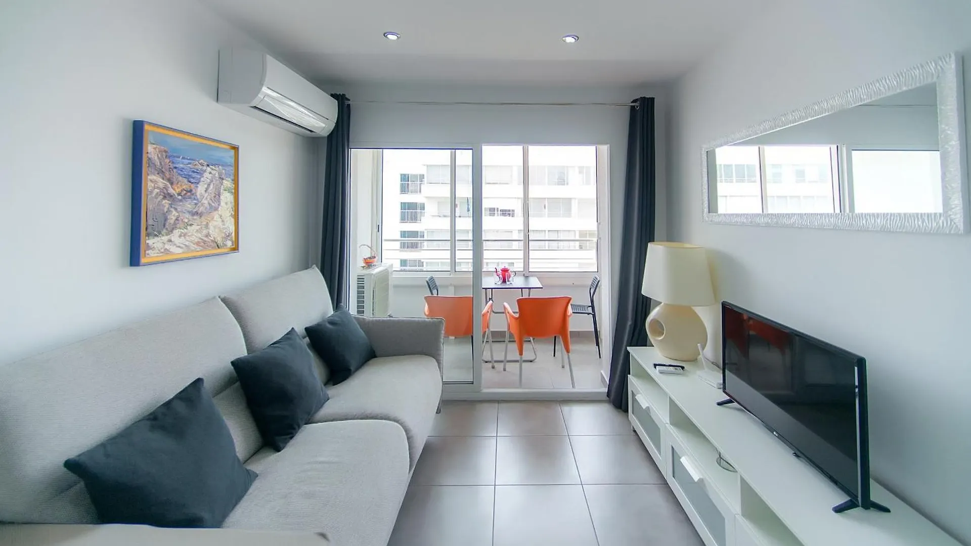Welcs Apartamento 255 Emp Con Terraza Con Vista Росас Апартаменты